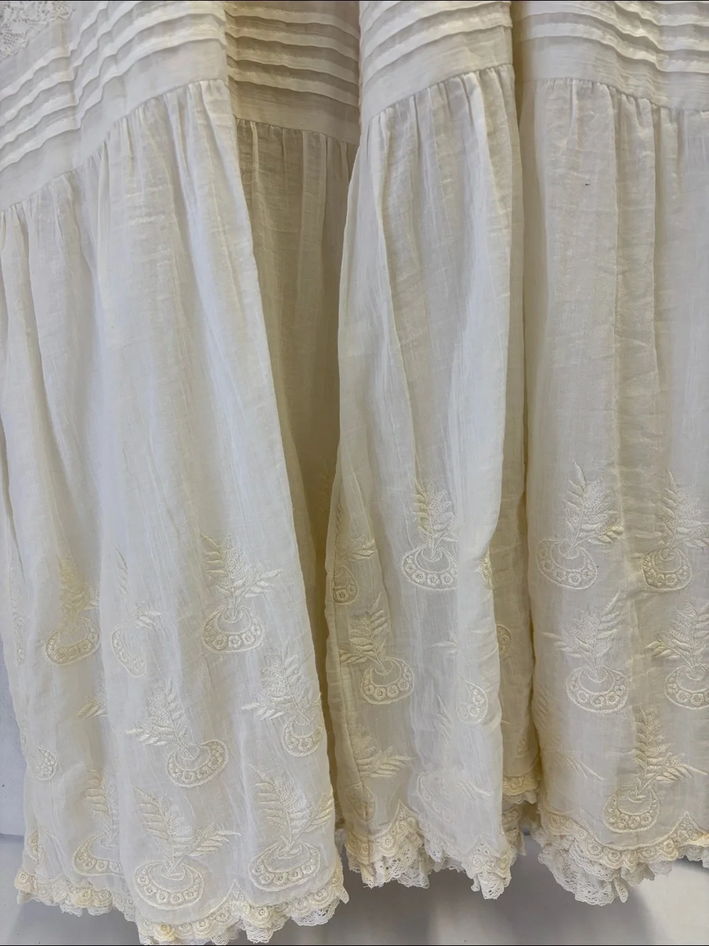 Free People Paloma Wide Leg Jumpsuit Creamy Combo